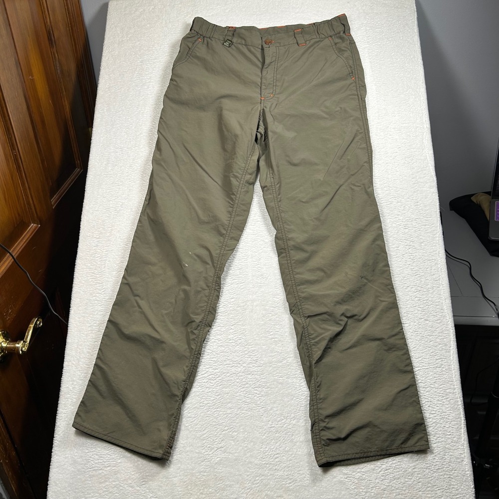 Howler Bros Horizon Pants Outdoor Ripstop Mens Size M Olive Green Hiking Fishing - Picture 6 of 13